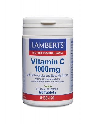 Lamberts Vitamin C 1000mg with Bioflavonoids 120 tabs